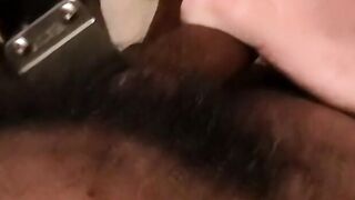 Flip flop fucking black amateurs barebacking those rear holes