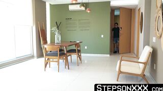 StepsonXXX.com - Robust blonde Jax Thirio treats my thirsty ass with his delicious co
