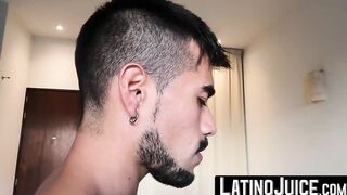 LatinoJuice.com - Kinky Dan Lopez pulls out Eman Blacks huge boner to savor every par