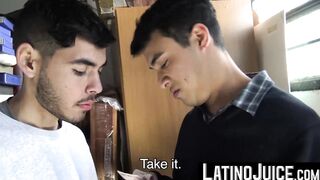 LatinoJuice.com - Naughty studs Nicolas and Bruno engages in barebacking session afte