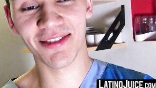 LatinoJuice.com - I could not help but scream hard from Nicolas extreme hole plowing
