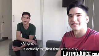 LatinoJuice.com - I undressed my boyfriend Tommy so I can slide his fat cock between
