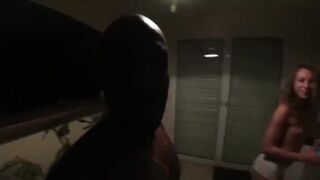 Fiance get a visit from her ebony gf