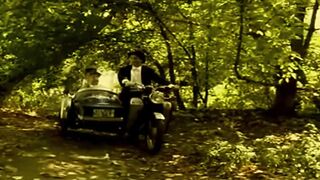 Grupo 3some into forest with double penetration