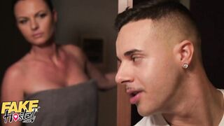 Fake Hostel Cheating Bf Fucks Eighteen Backpacker With Gf Into