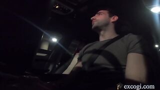 21yo Amazingly Hot beauty Winter Bell Blows Huge Penis On The Road