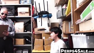 Perps4Sale.com - Skinny Twink Perp Ass Destroyed by attractive bearded Cop