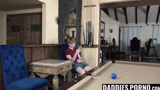 DaddiesPorno.com - Horny stepdad Johnny Ford teaches his stepson hard lessons about c