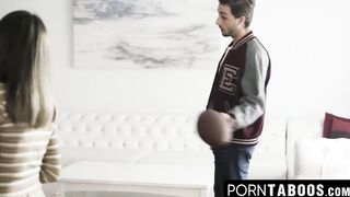 PornTaboos.com - Aften Opal fucks her forbidden friend after school and records their