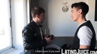 LatinoJuice.com - Gay stud Felipe rimmed deep by handsome Latino Jonas Matt