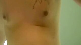 Amateur youngster sucks hard mature cock and makes it cum