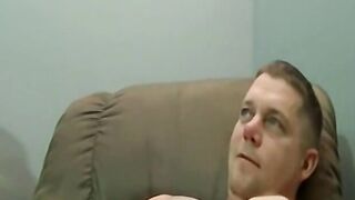 Amateur youngster sucks hard mature cock and makes it cum