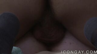 Mature homo Max Sargent anally fucks young homosexual