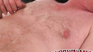 Old senior uses huge anal toy to stretch his tight hole solo