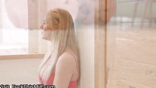 Naughty Eve & hubby seduce their hot au pair Avery