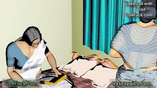 Cheating Neha Bhabhi With Rakesh Dewar Romantice Sex In Bedroom