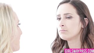 Dykes Ashley Adams and Ginger Banks squirting in sixty-nine