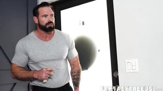 Loving stepdaughter Prim Taylor wants to make her muscular stepdad GI Joey happy
