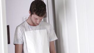StrokingFamily.com - Horny brunette teen uses her sleeping step brothers big cock