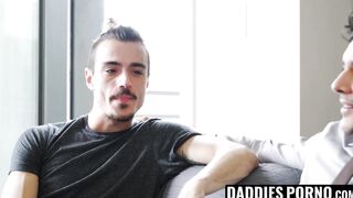 DaddiesPorno.com - Stepdaddy helped me prepare for my interview with a hot fuck