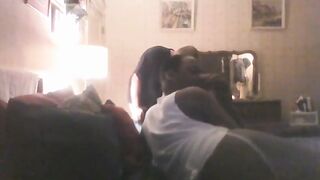Verbal White Thug Spunks Black Crossdresser's Face