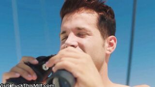 She couldn’t resist a naughty vacation with stranger