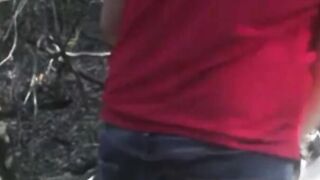 Bareback Fun in the Forest with a Horny Amateur