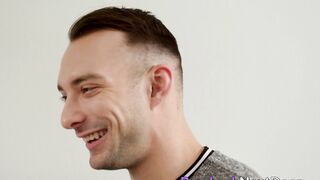 Tall gay Johnny B got his ass rimmed and barebacked