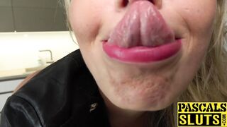 BDSM Victoria Pure roughly penetrated after blowjob