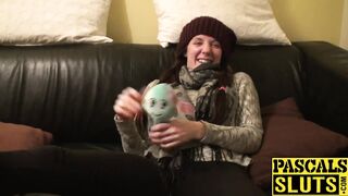 Hot teen Samantha fingered and plowed by Pascal White hard