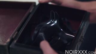 Buffed DeAngelo Jackson fucks Dominic Pacifico hard on his back until cumshot