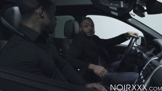 Buffed DeAngelo Jackson fucks Dominic Pacifico hard on his back until cumshot
