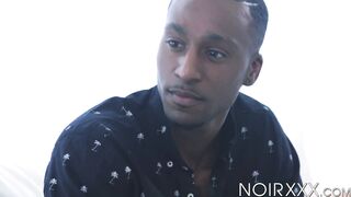Group of dark dudes including Aaron Reese indulge in cock sucking and anal sex