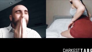 DarkestTaboo.com - Athena Faris's solo pussy play teases her stepfather