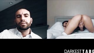 DarkestTaboo.com - Athena Faris's solo pussy play teases her stepfather