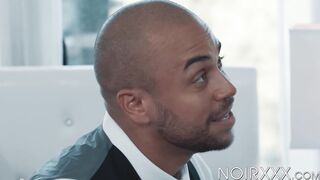 This bald dude Julian Grey sits on top of my dick for an anal experience