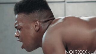 Interview with baller Deep Dic turns to ball sucking and anal pounding