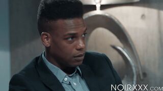 Interview with baller Deep Dic turns to ball sucking and anal pounding