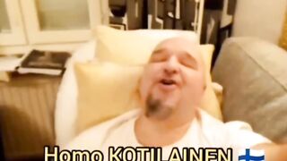 Homo Kotilainen loves specially dominant black guys and their BIG BLACK COCKS!