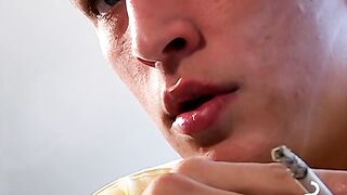 Ecstasy was revealed through hot sex and cigar smoking