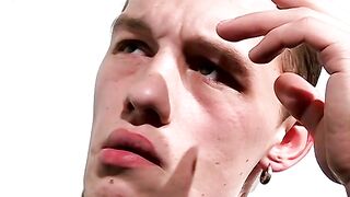 Smoking stud pleases partners sexual desire with cocksucking