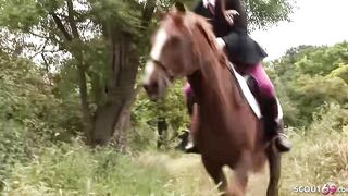 Skinny Teen Outdoor 4Some Sex
