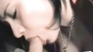 Canadian Amateur Girl Deep Throat and Cum in Mouth