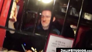 Juan Perez and Hakim Panam had their make out session at the bar counter