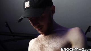 Deep and bareback anal fucking session by handsome Nico Bellic and inked Cyber Twink