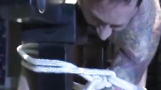 Poor Franco Dax endures the jolts of anguish through his sexy body