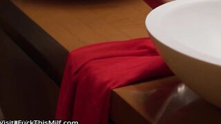 Skinny dipping trouble maker Cherry seduces ex hubby