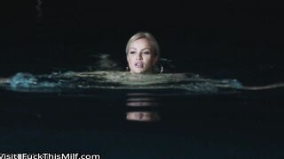 Skinny dipping trouble maker Cherry seduces ex hubby