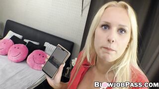 Angel Wicky does some blowing in POV on cheating boyfriend