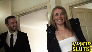 Young sub Carmel Anderson riding hardcore for jizz in mouth